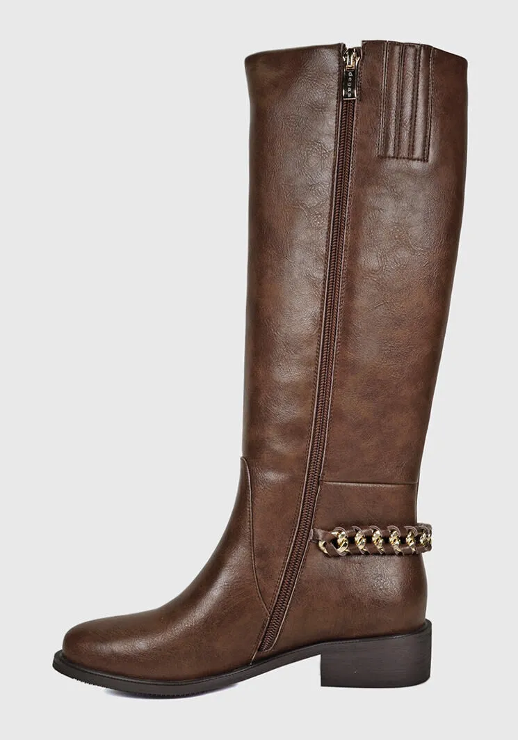 Bota Cuero Murcia Café