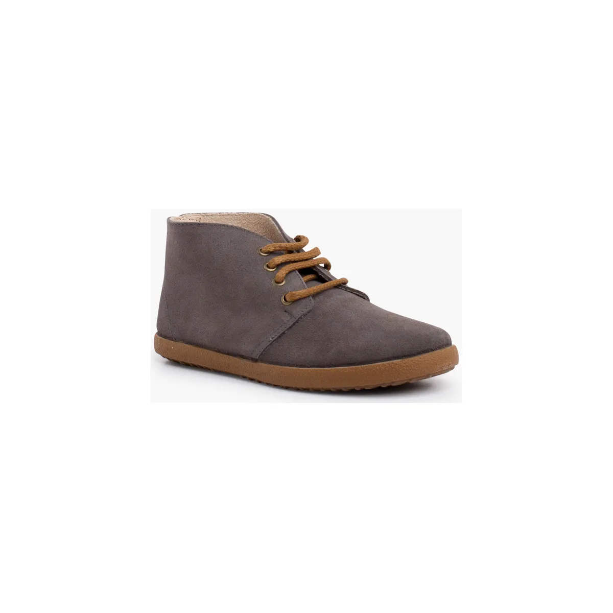 Bota serraje estilo safari contraste