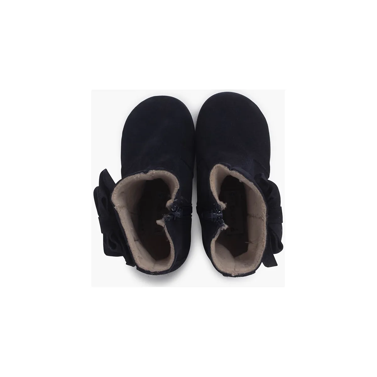 Botas Niña Serraje Lazo Lateral Grande