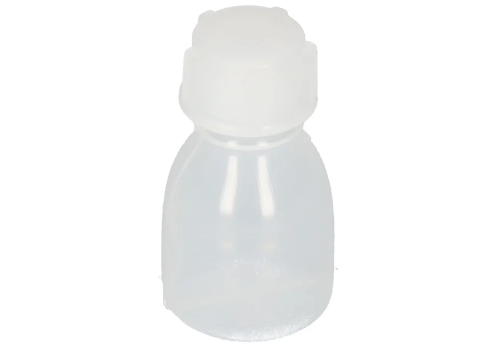 Botellas de cuello estrecho Bio en Green PE, con tapón roscado, 10 ml, 24 uds.