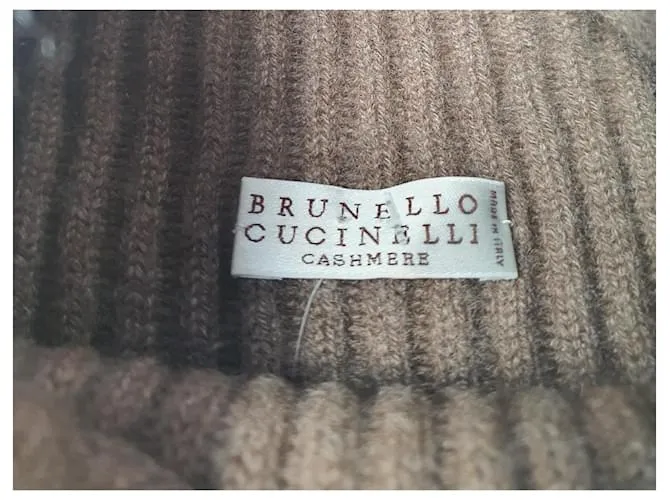 Brunello Cucinelli Prendas de punto Castaño 