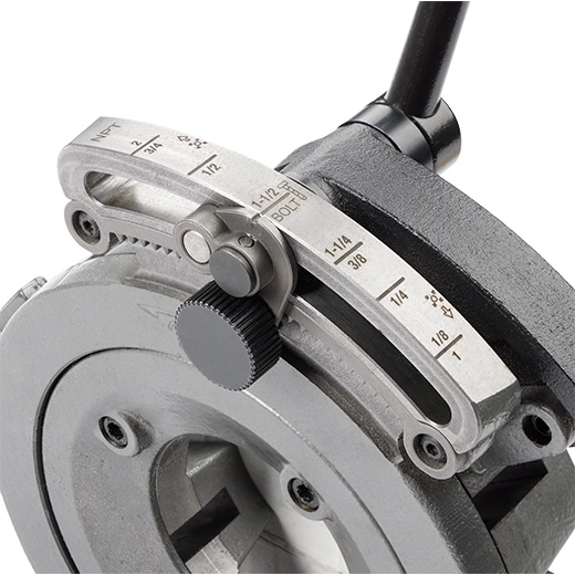 BSPT PIPE THREADING DIE HEAD W/ MICROADJUST