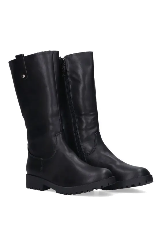 Bubble C434 Negro BOTA Suela plana