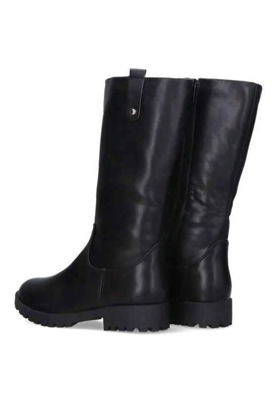 Bubble C434 Negro BOTA Suela plana