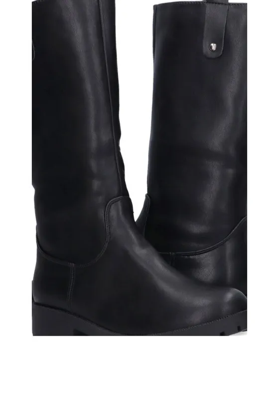 Bubble C434 Negro BOTA Suela plana