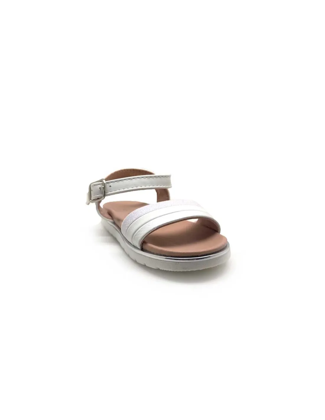 BUBBLE KIDS SANDALIA NIÑA BLANCA C684 3X