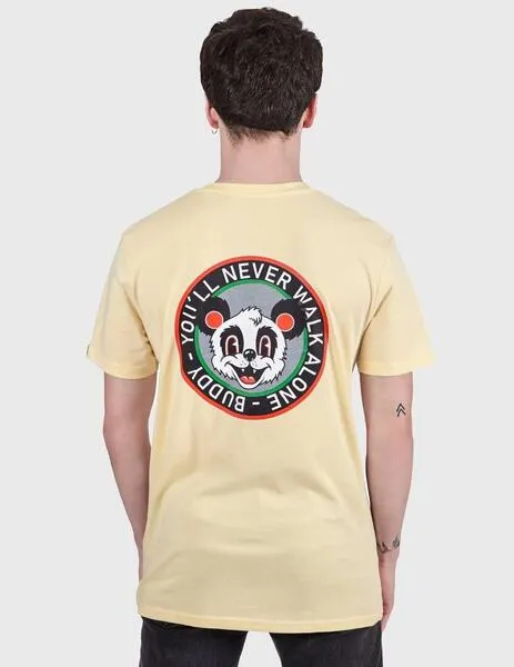 Buddy Bamboo Camiseta amarilla para hombre