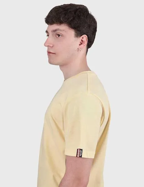 Buddy Bamboo Camiseta amarilla para hombre