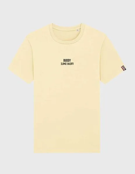 Buddy Bamboo Camiseta amarilla para hombre