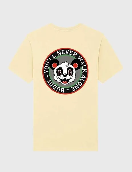 Buddy Bamboo Camiseta amarilla para hombre