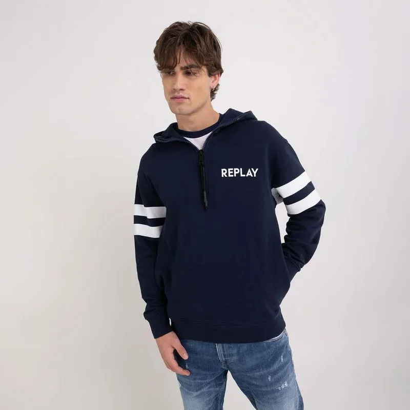 Buzo Cerrado Para Hombre Sweatshirt Replay