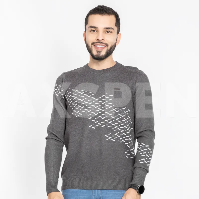 BUZO MASCULINO BMG66 GRIS