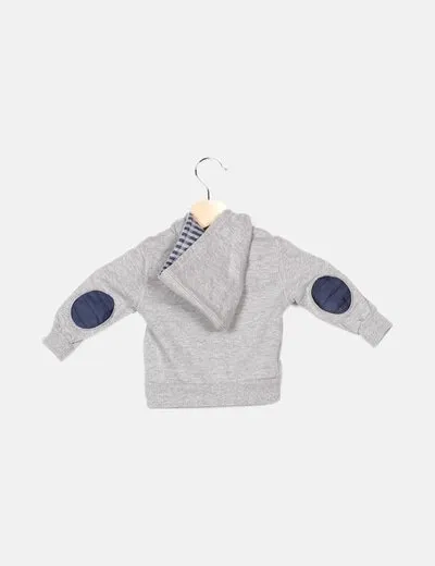 Bóboli Chaqueta gris con capucha