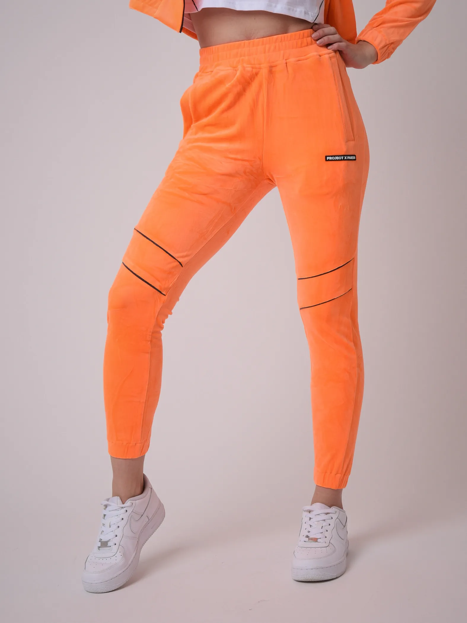 Calcetines de jogging básicos con ribete de contraste