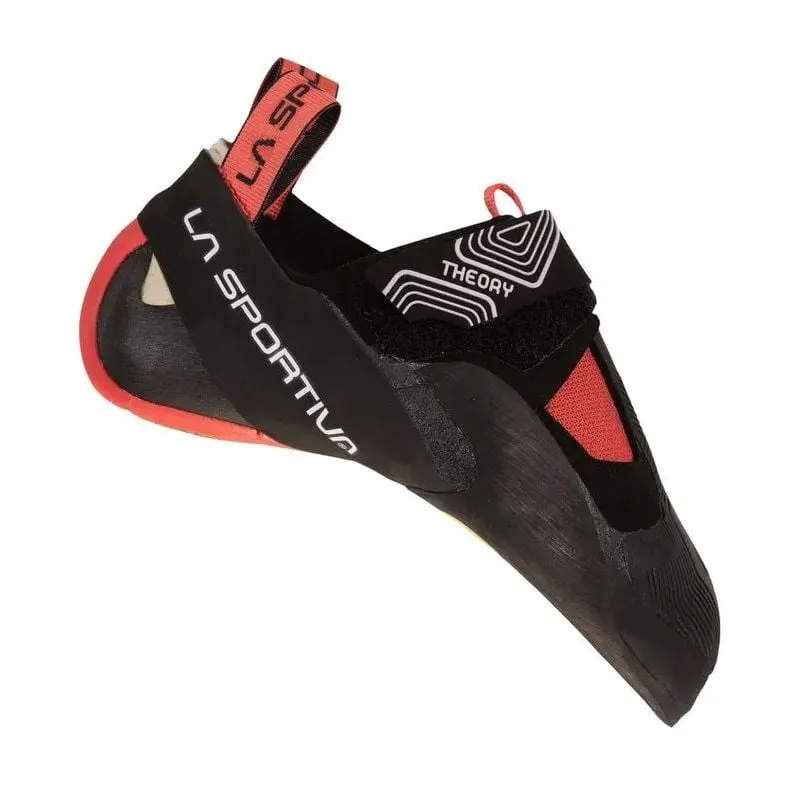 Calcetín de escalada para mujer La Sportiva Theory (Black/Hibiscus)