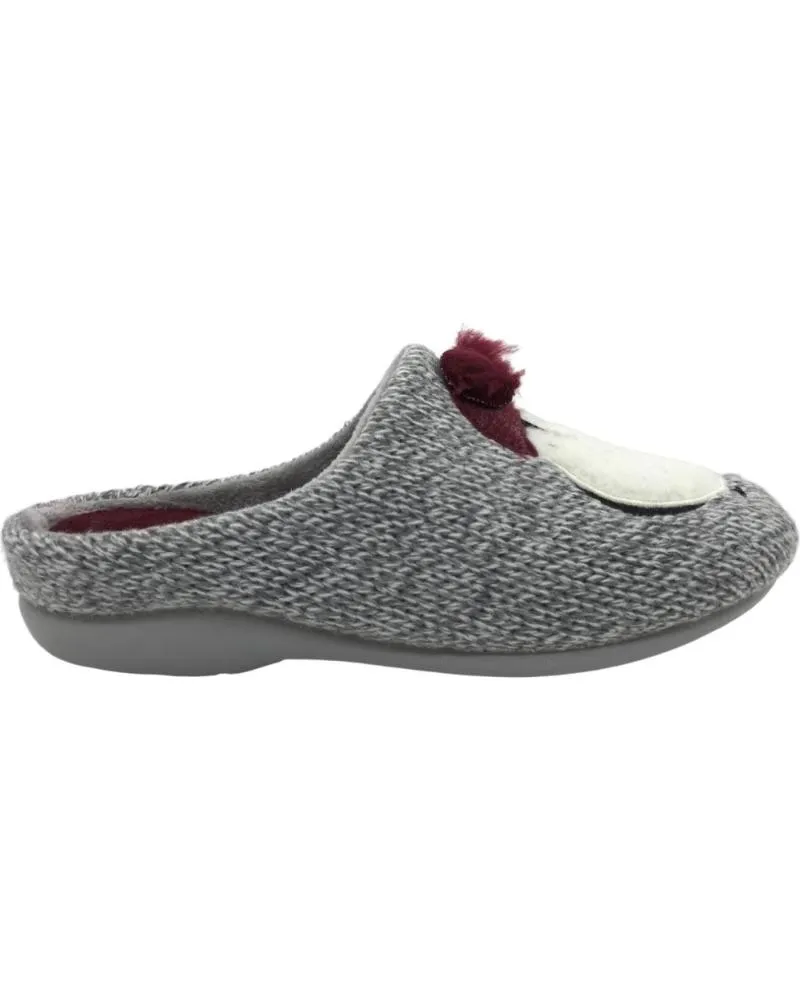 Calzado de casa CM CONFORT  de Mujer ZAPATILLAS CASA MUJER 40367  PERLA