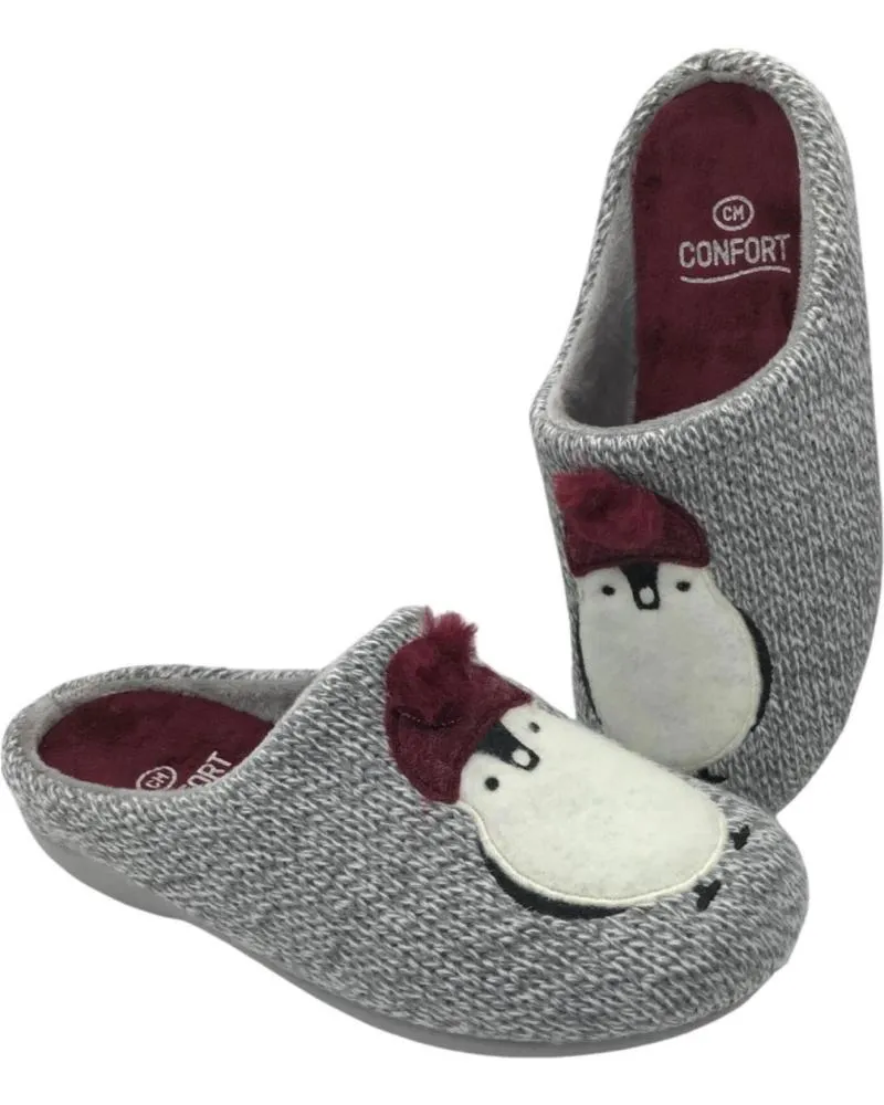 Calzado de casa CM CONFORT  de Mujer ZAPATILLAS CASA MUJER 40367  PERLA