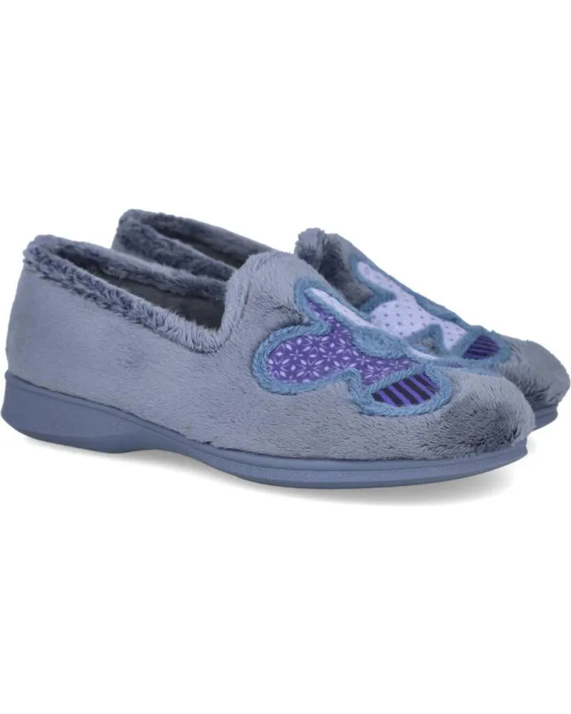 CALZADO DE CASA DE MUJER GARZON 2868275 ZAPATILLAS DE CASA MUJE INDIGO