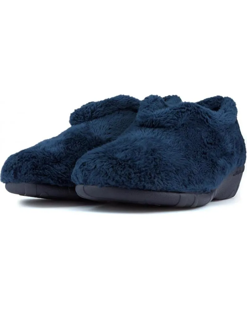 CALZADO DE CASA DE MUJER VULLADI ZAPATILLAS CASA VULLADI MUJER ALASKA AZUL