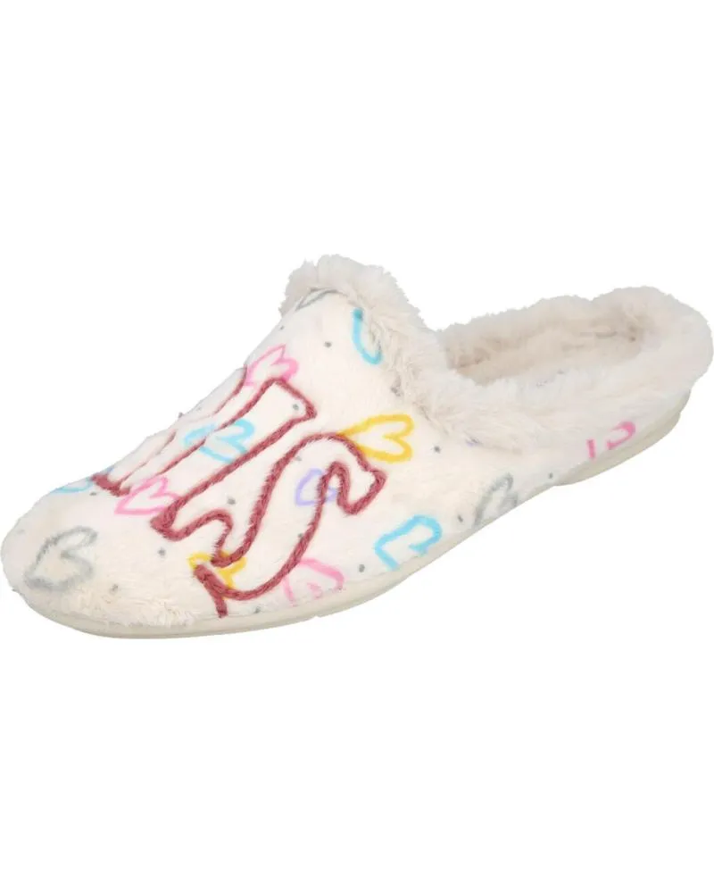 CALZADO DE CASA GARZON  DE MUJER 5021275 ZAPATILLAS DE CASA PARA MUJER  ARENA