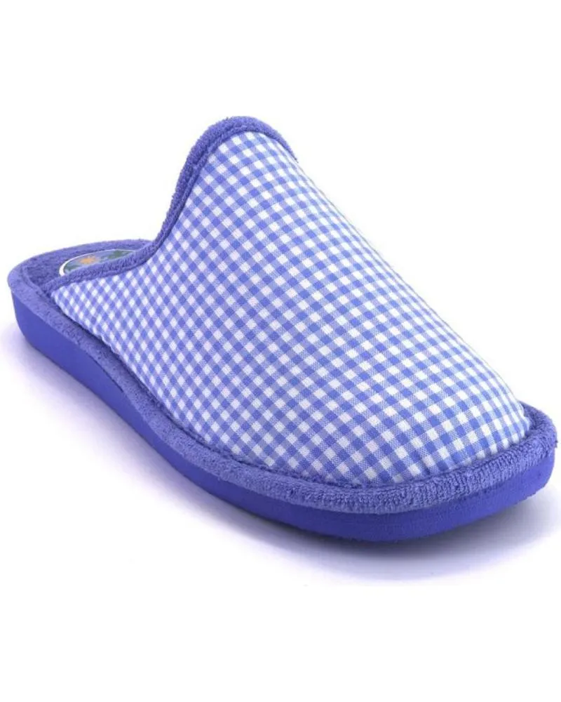 Calzado de casa OTRAS MARCAS  de Mujer VARIOS 3435 ZAPATILLAS DE CASA DE MUJER  AZUL
