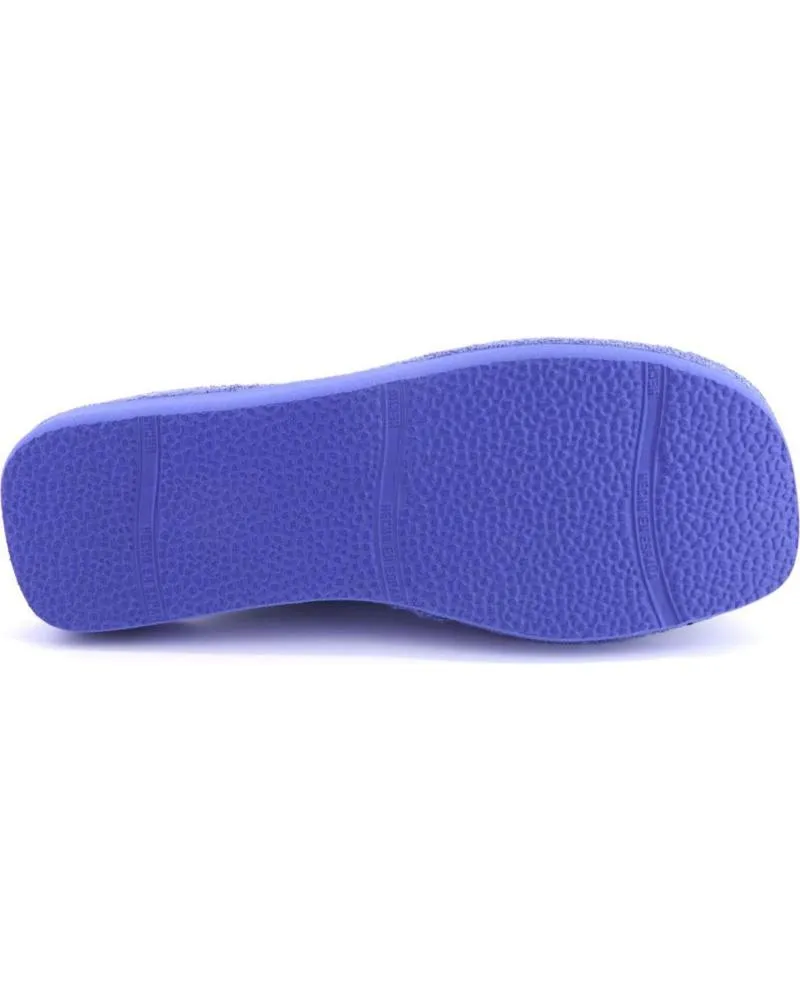 Calzado de casa OTRAS MARCAS  de Mujer VARIOS 3435 ZAPATILLAS DE CASA DE MUJER  AZUL