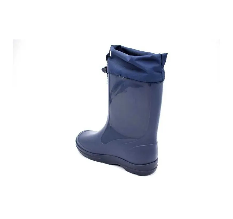 CALZADO DE GOMA BOTA DE AGUA LLUVIA PARA NIÑO KATIUSKA MARINO