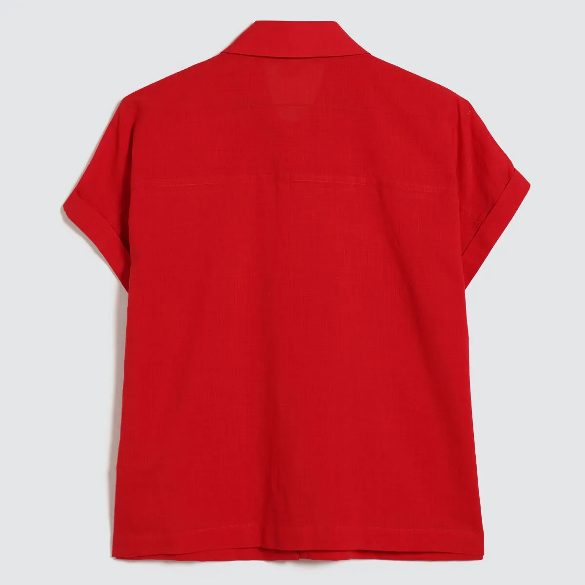 Camisa Con Bolsillos De Parche