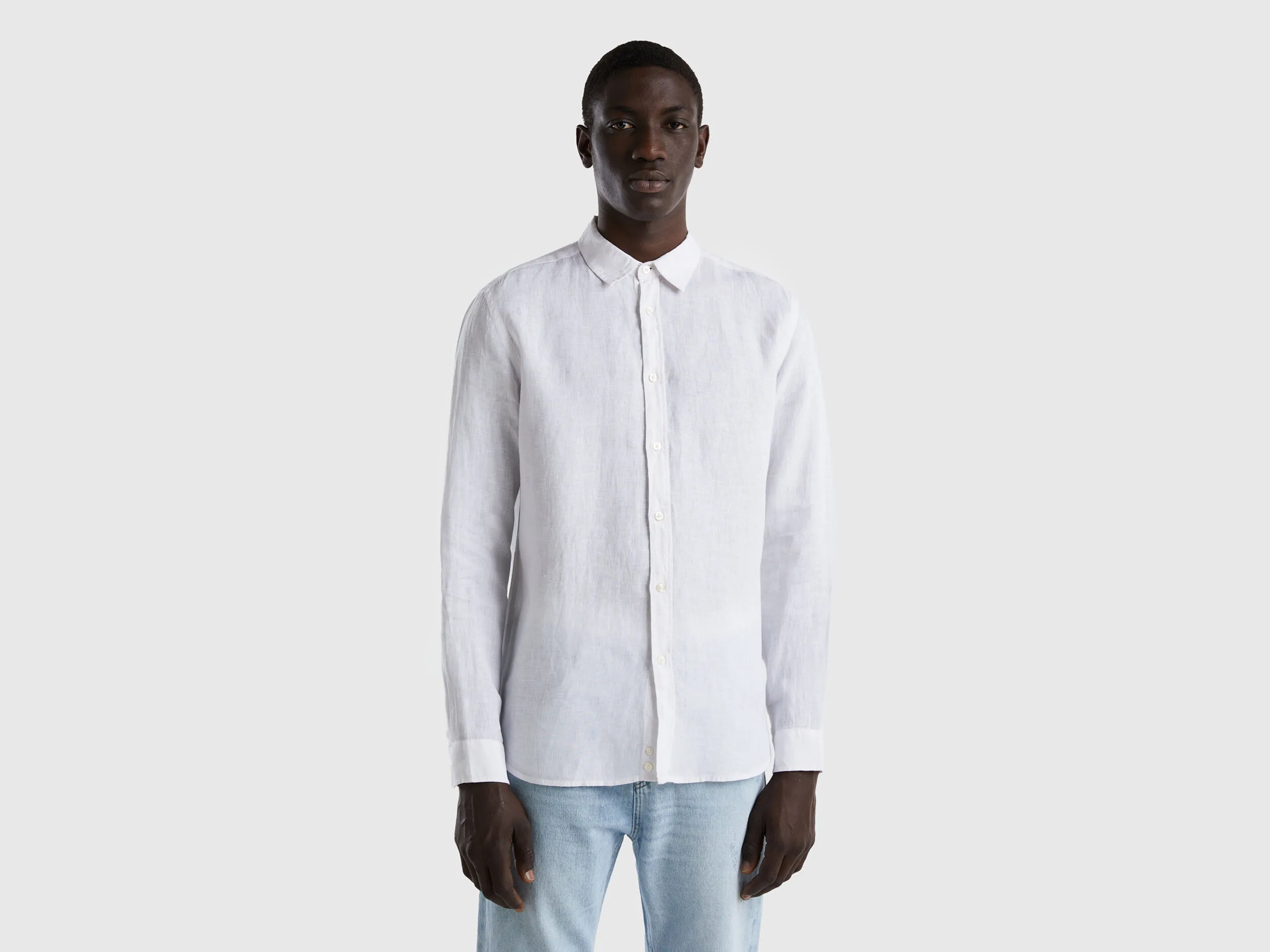 Camisa de puro lino