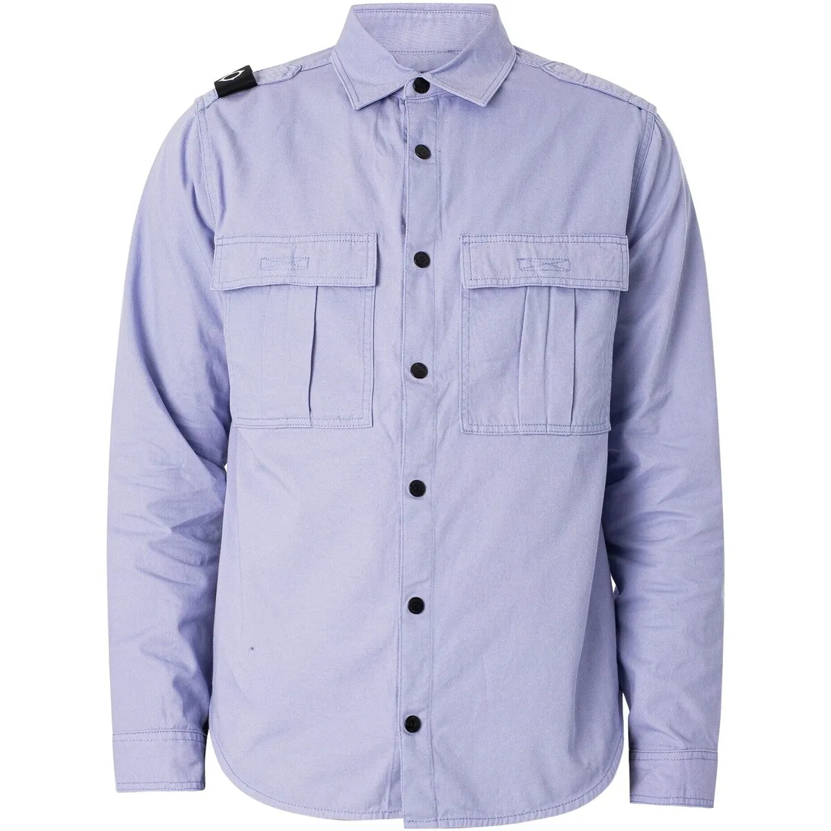 Camisa Desfile Con Bolsillo De Parche