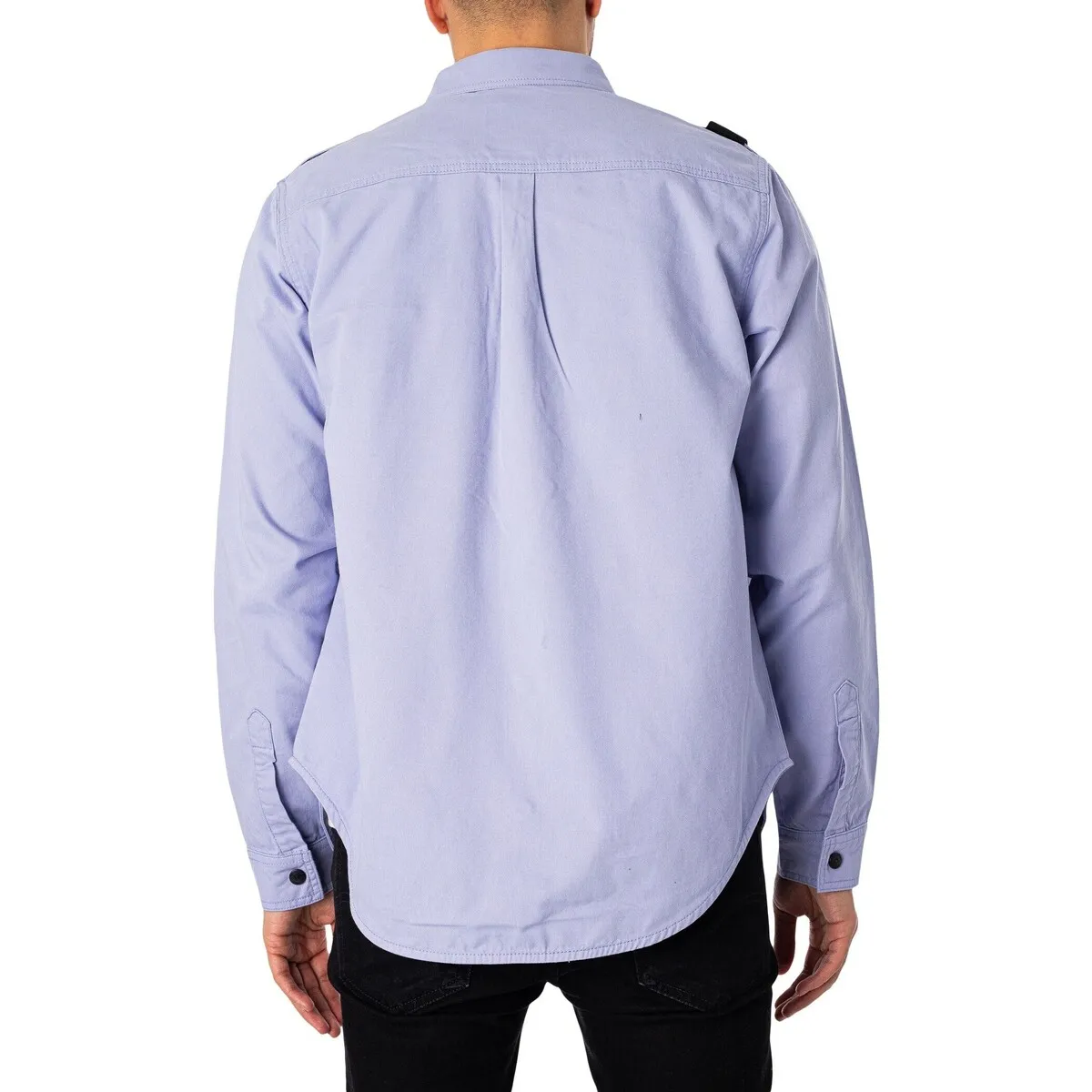 Camisa Desfile Con Bolsillo De Parche