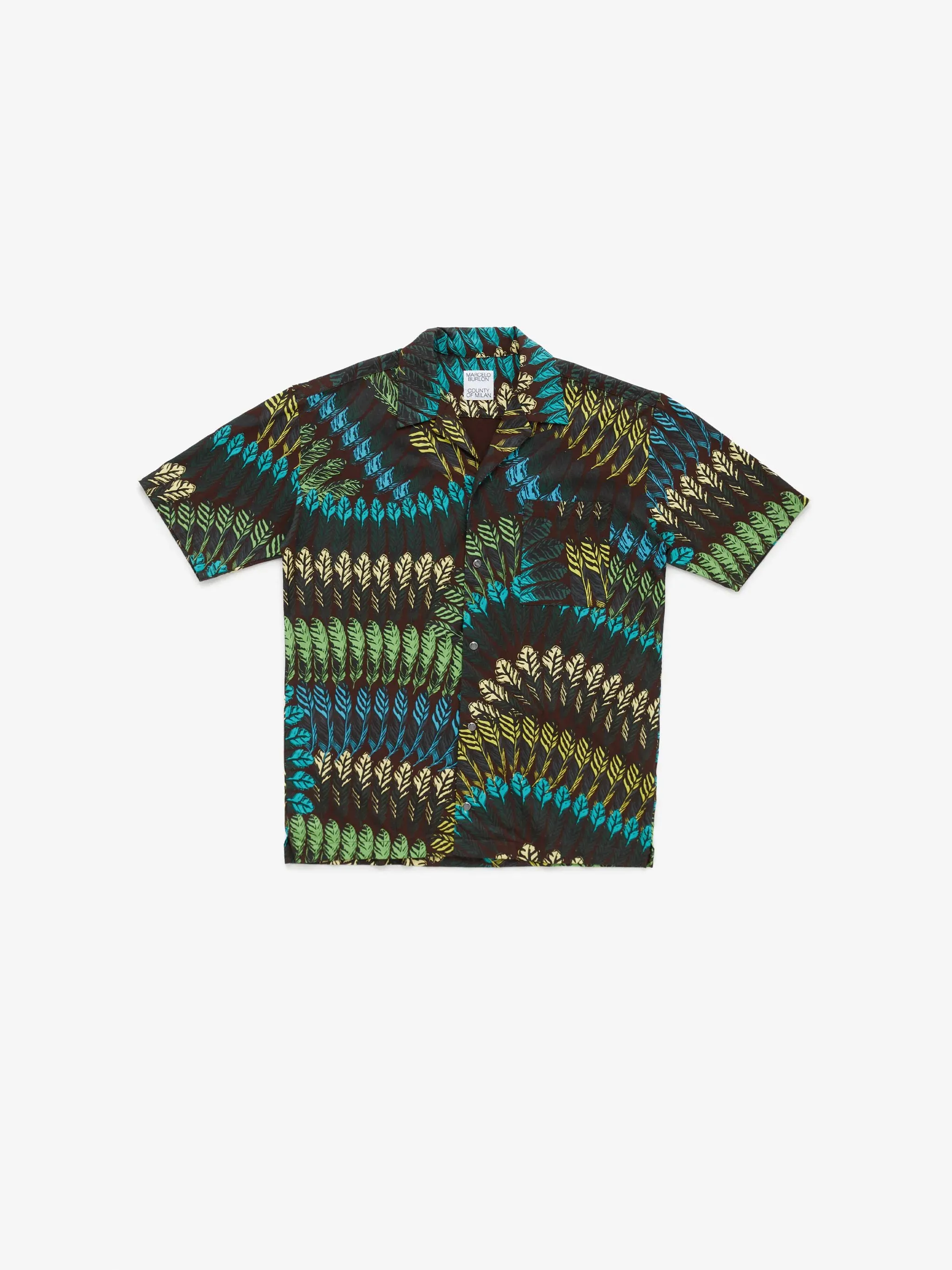 CAMISA FEATHERS HAWAII