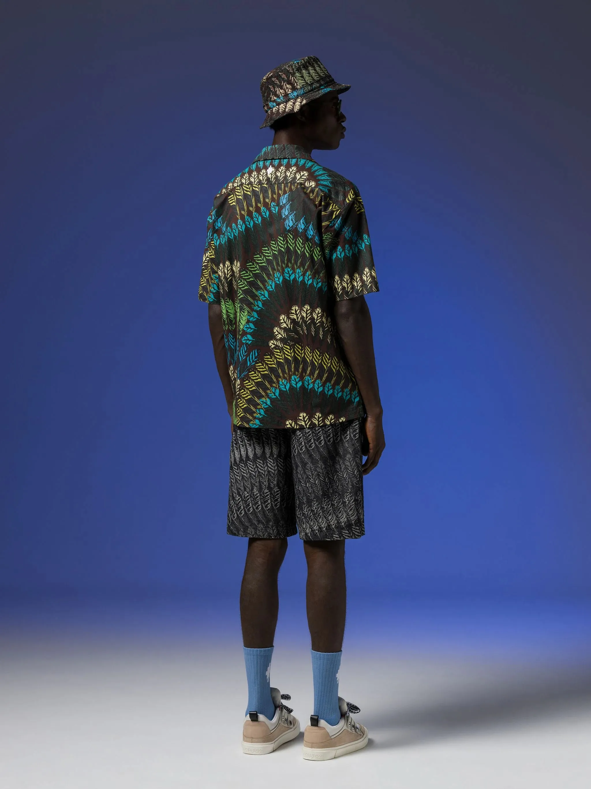 CAMISA FEATHERS HAWAII