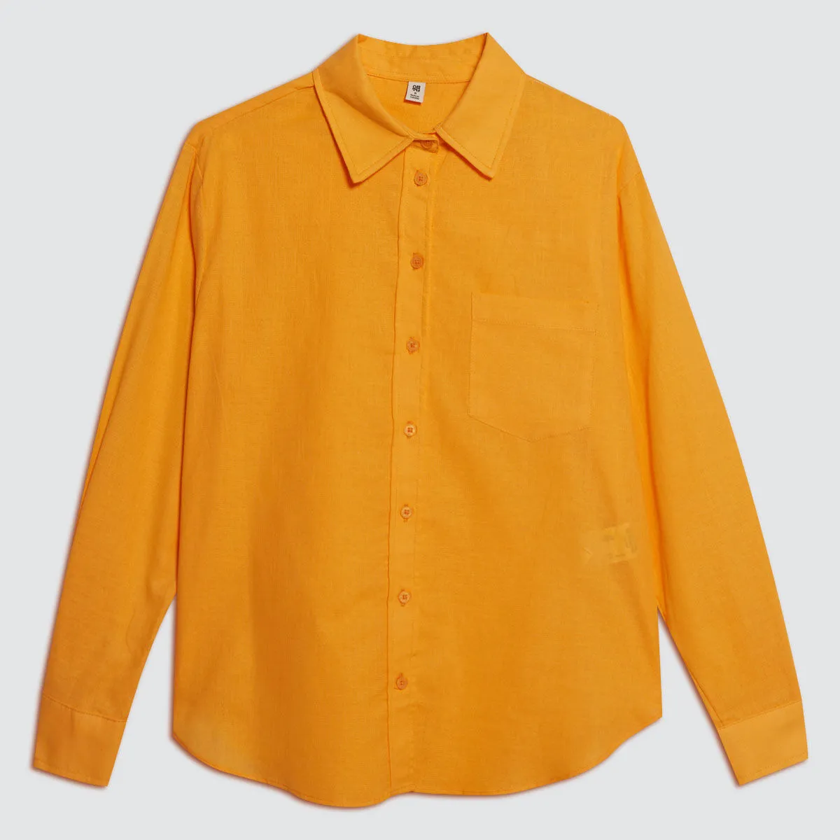 Camisa Manga Larga Con Bolsillo