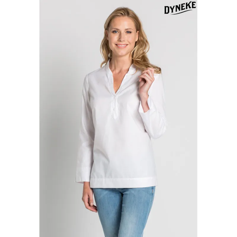 Camisa mujer "arenasmar" blanca DYNEKE 8535823