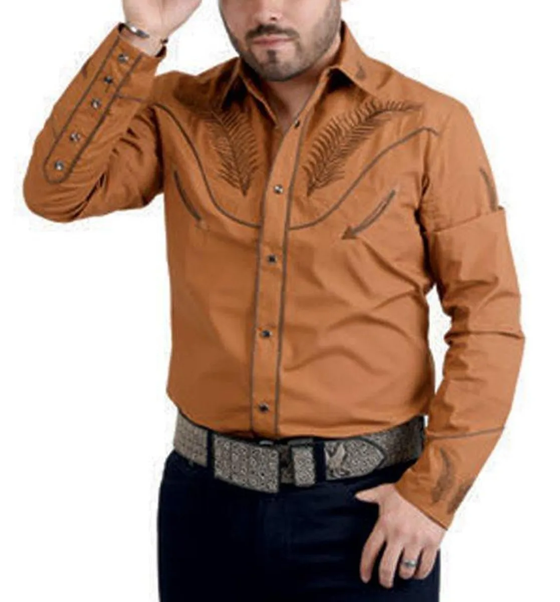 CAMISA VAQUERA WHITE DIAMONDS WD916