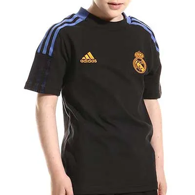 Camiseta algodón adidas Real Madrid niño entrenamiento