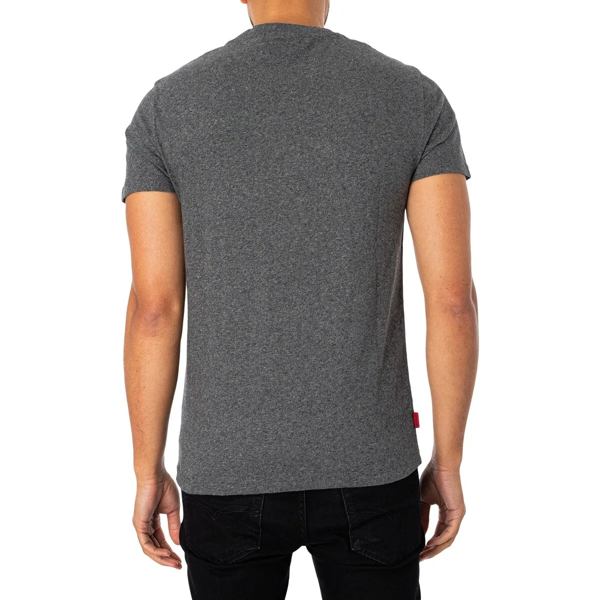 Camiseta Bordada Con Logo Vintage