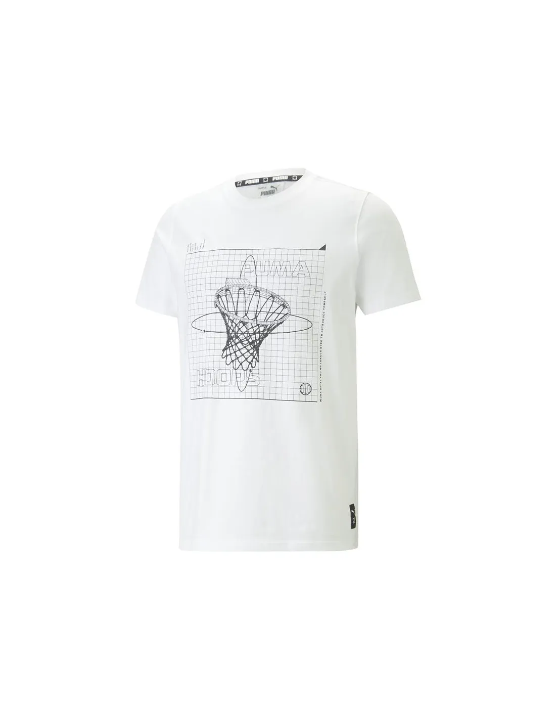 Camiseta De Baloncesto Puma Clear Out 7 White