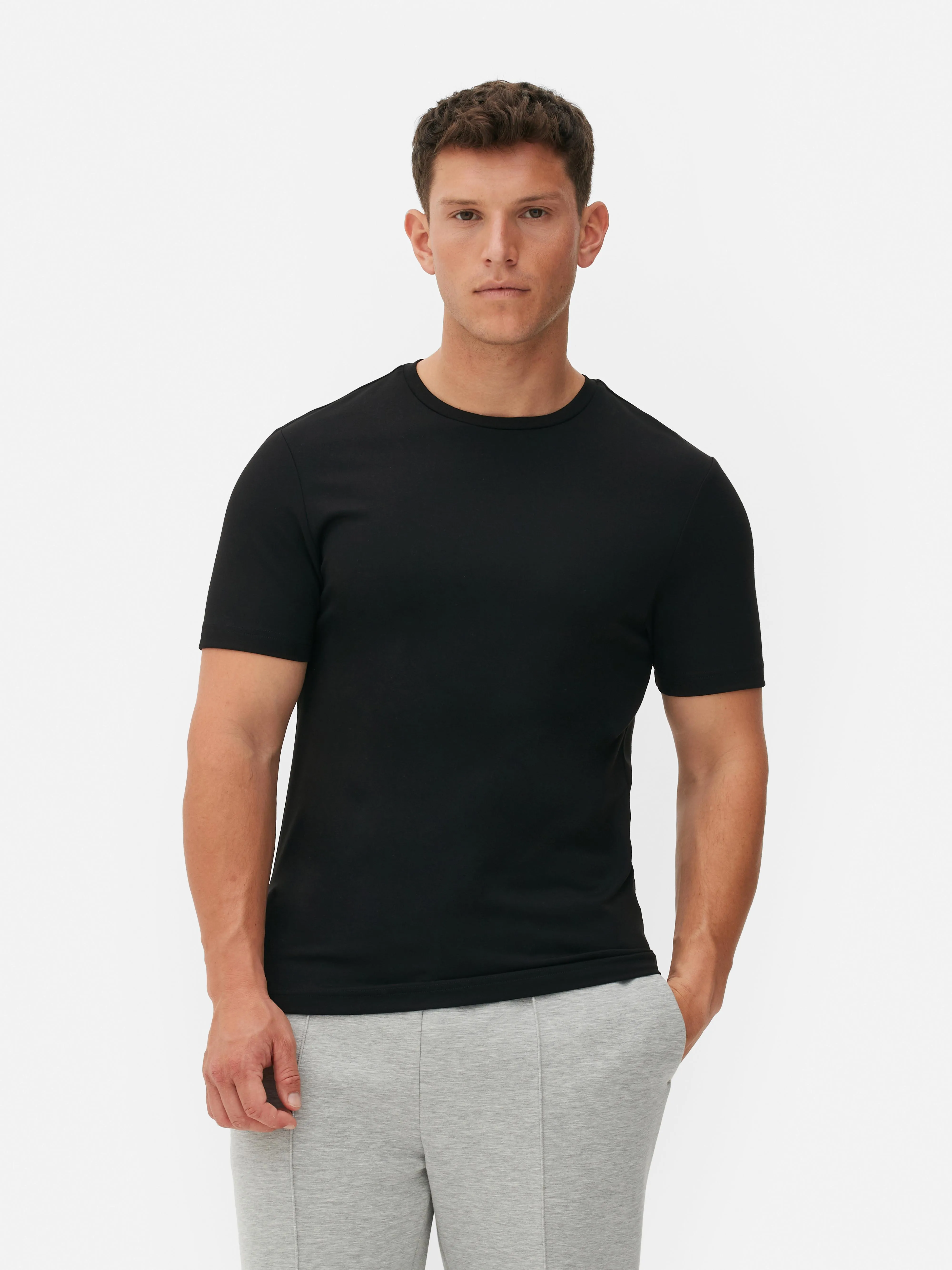 Camiseta de cuello redondo estampada de Kem