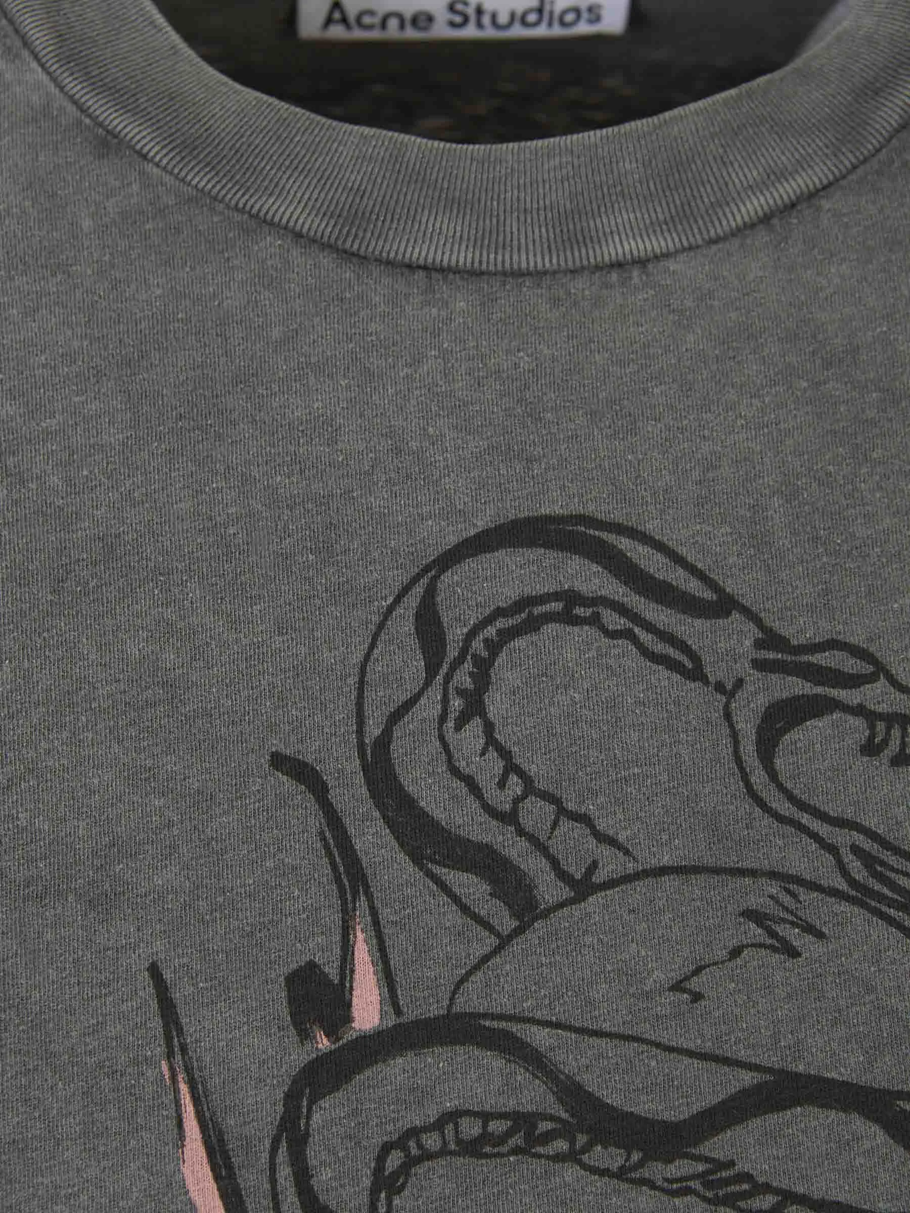 Camiseta Estampada Algodón