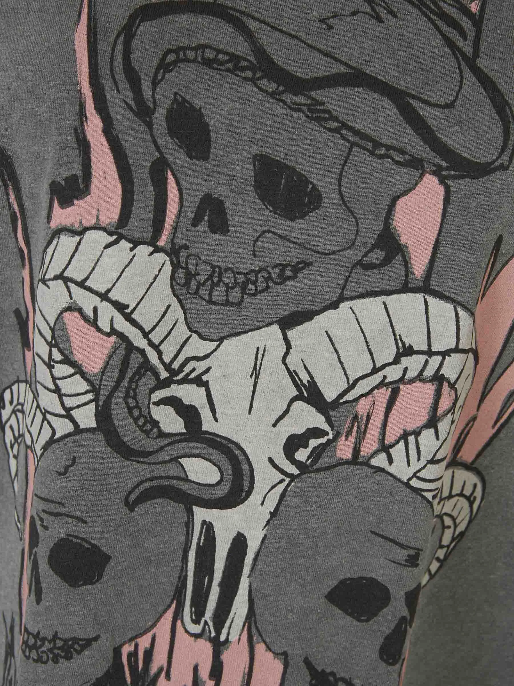 Camiseta Estampada Algodón