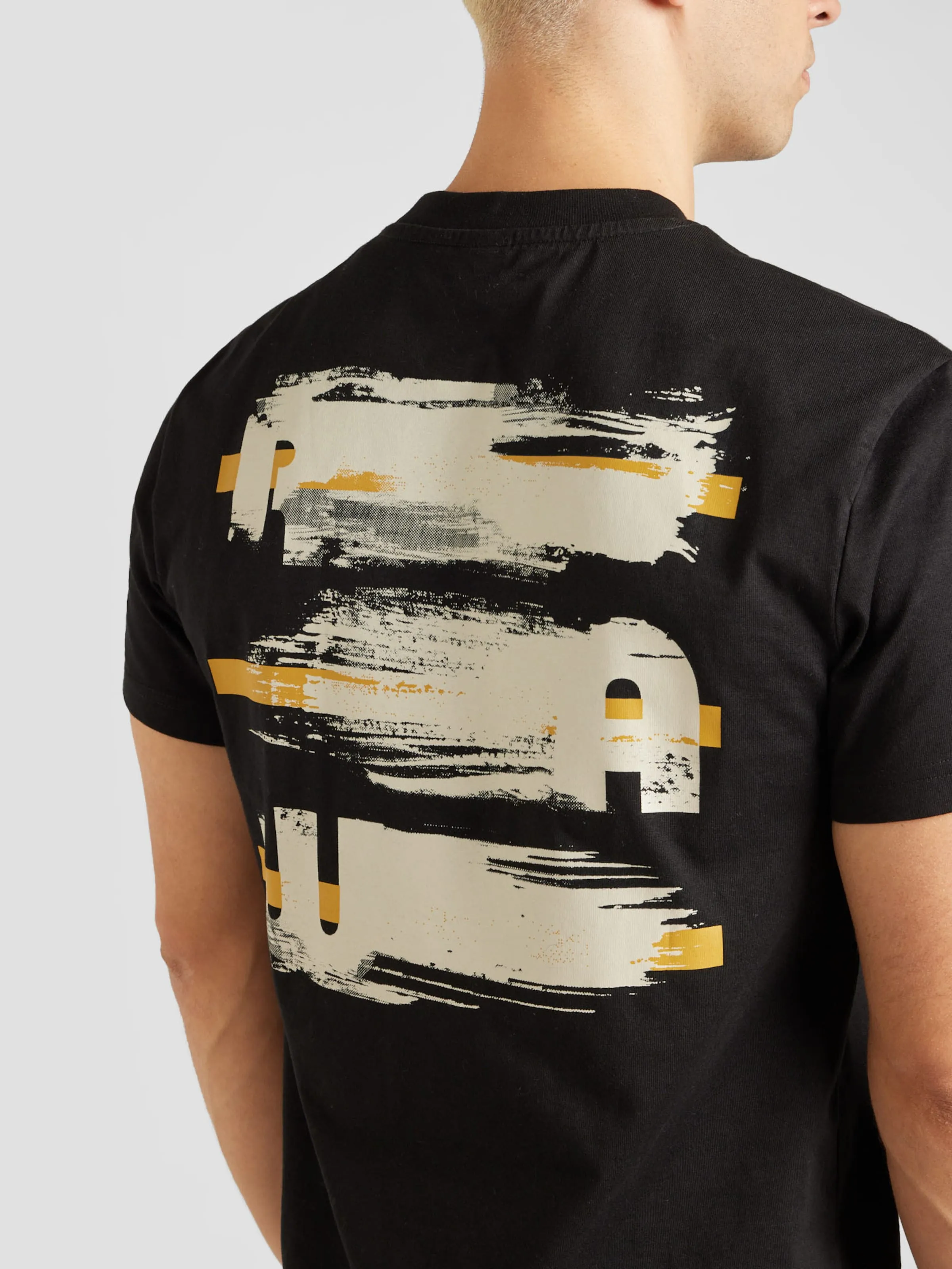 CAMISETA GSTAR RAW EN NEGRO