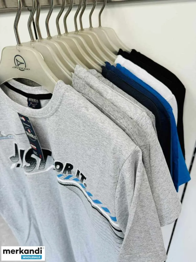 CAMISETA HOMBRE ALGODóN 100% MIX MODELOS Y COLORES TALLAS:S6XL