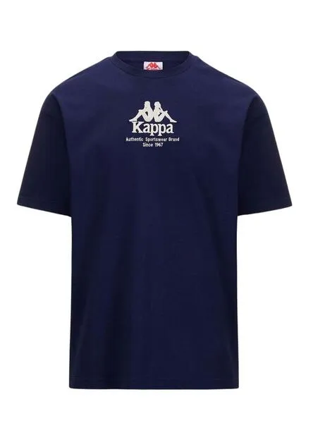 Camiseta Kappa Gastor Marino Para Hombre