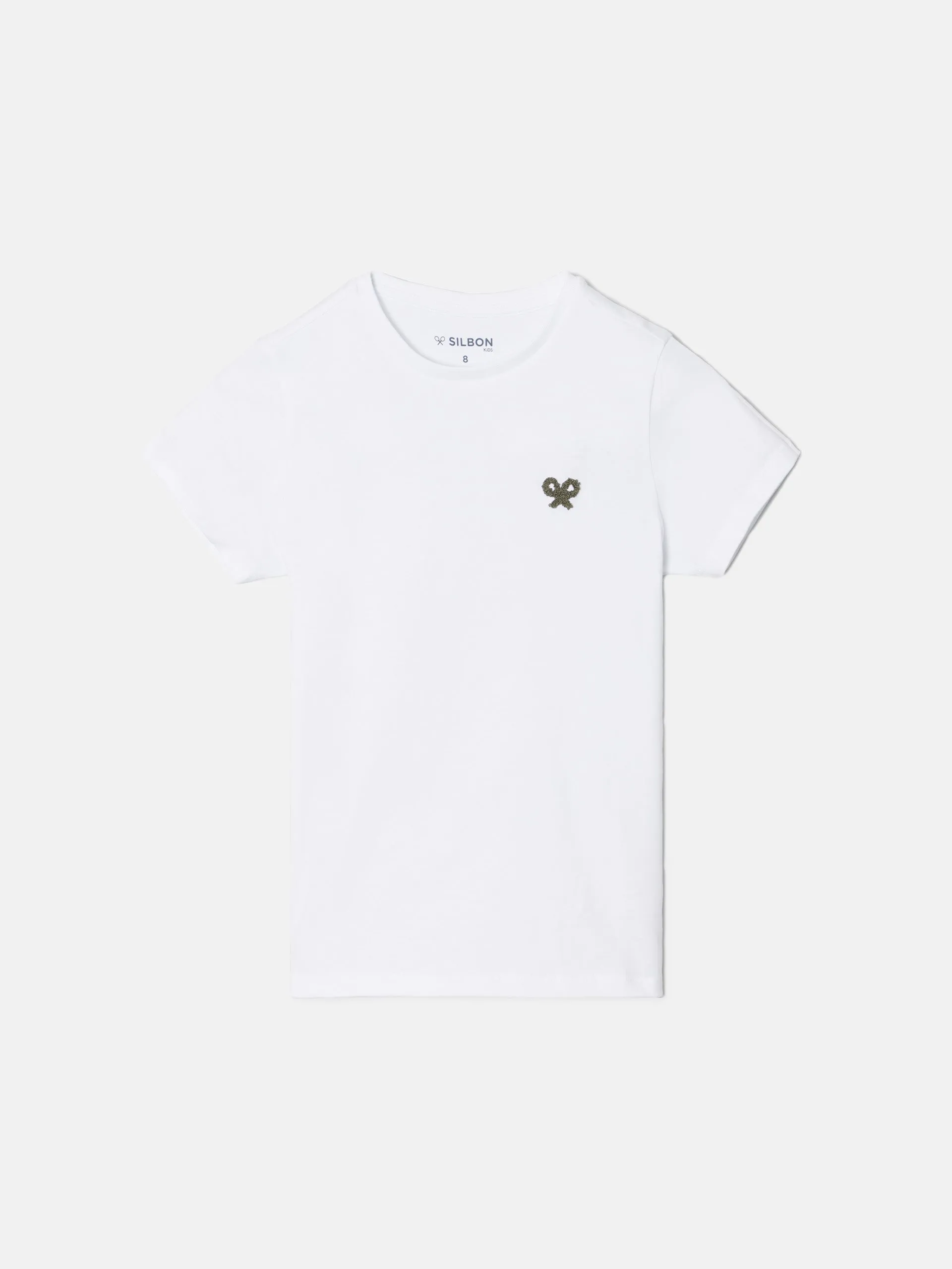Camiseta kids silbon riders blanca