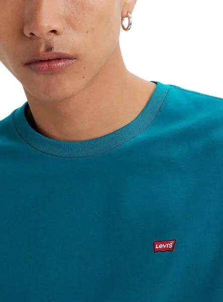 Camiseta Levis Original Azul para Hombre