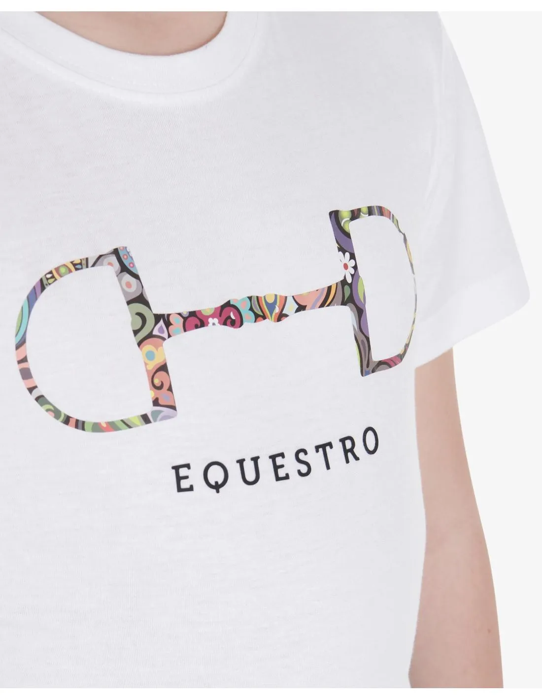 CAMISETA NIÑO SLIM FIT CON FILETE EQUESTRO