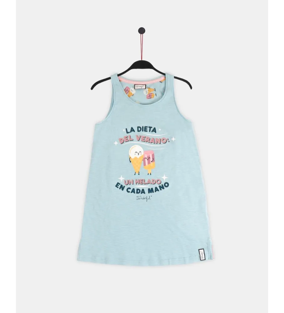 Camisola Tirantes La Dieta del Verano para Niña