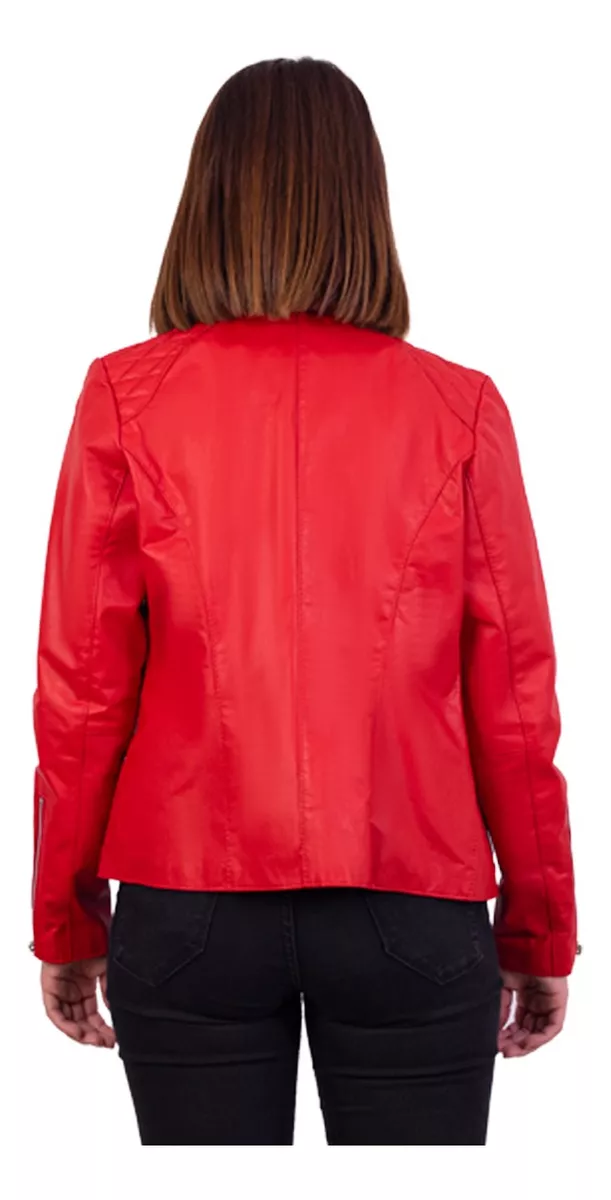CAMPERA DE CUERO VACUNO 100% LEGITIMO DE MUJER  ART: 126